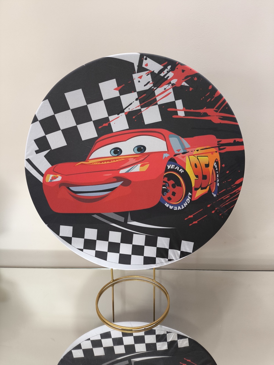 Mini Painel Carros Mckeen - Baloesfeitosdesonhos 
