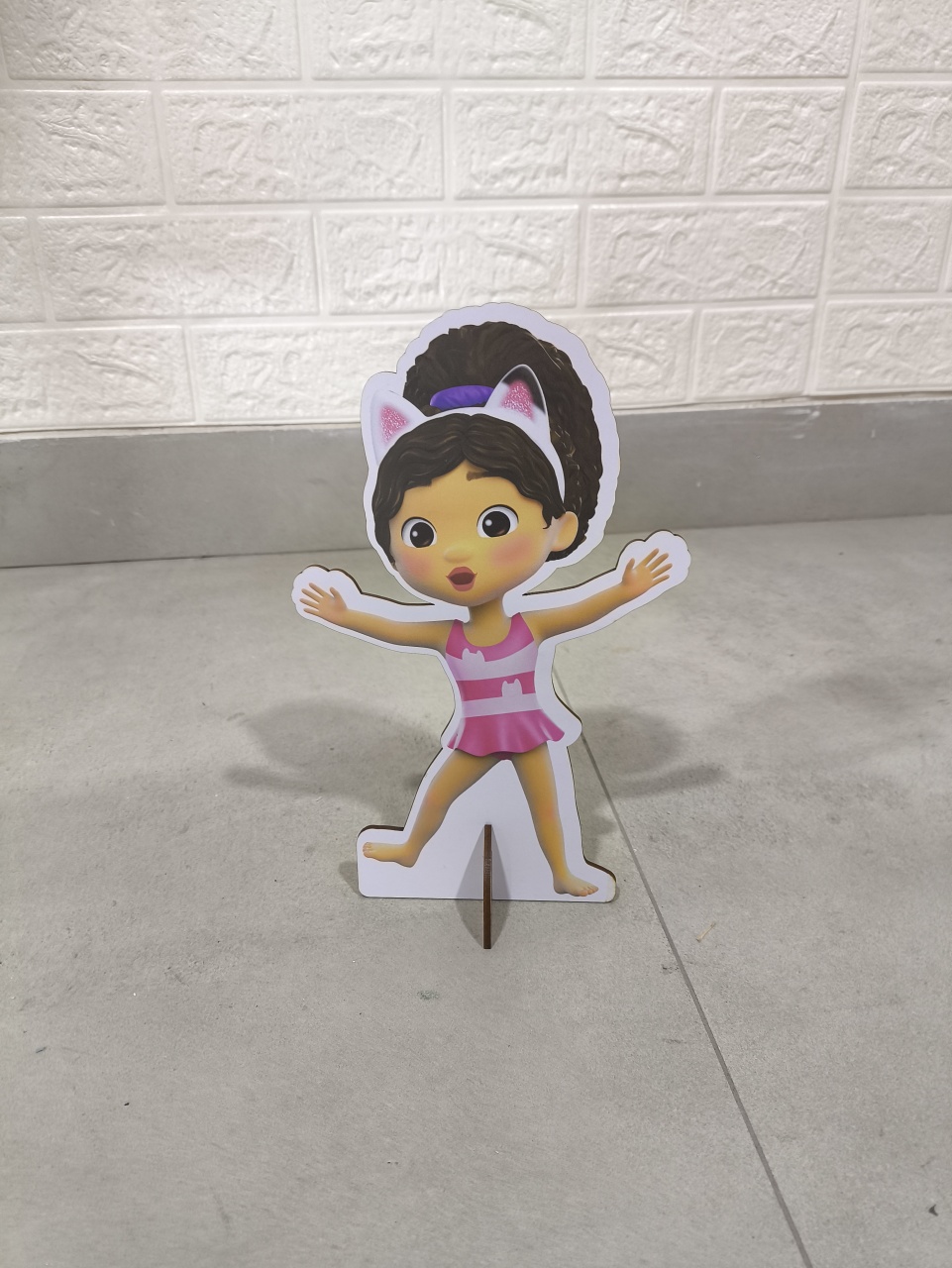 Display Simples 20Cm Casa da Gabi -Bailarina - Baloesfeitosdesonhos 