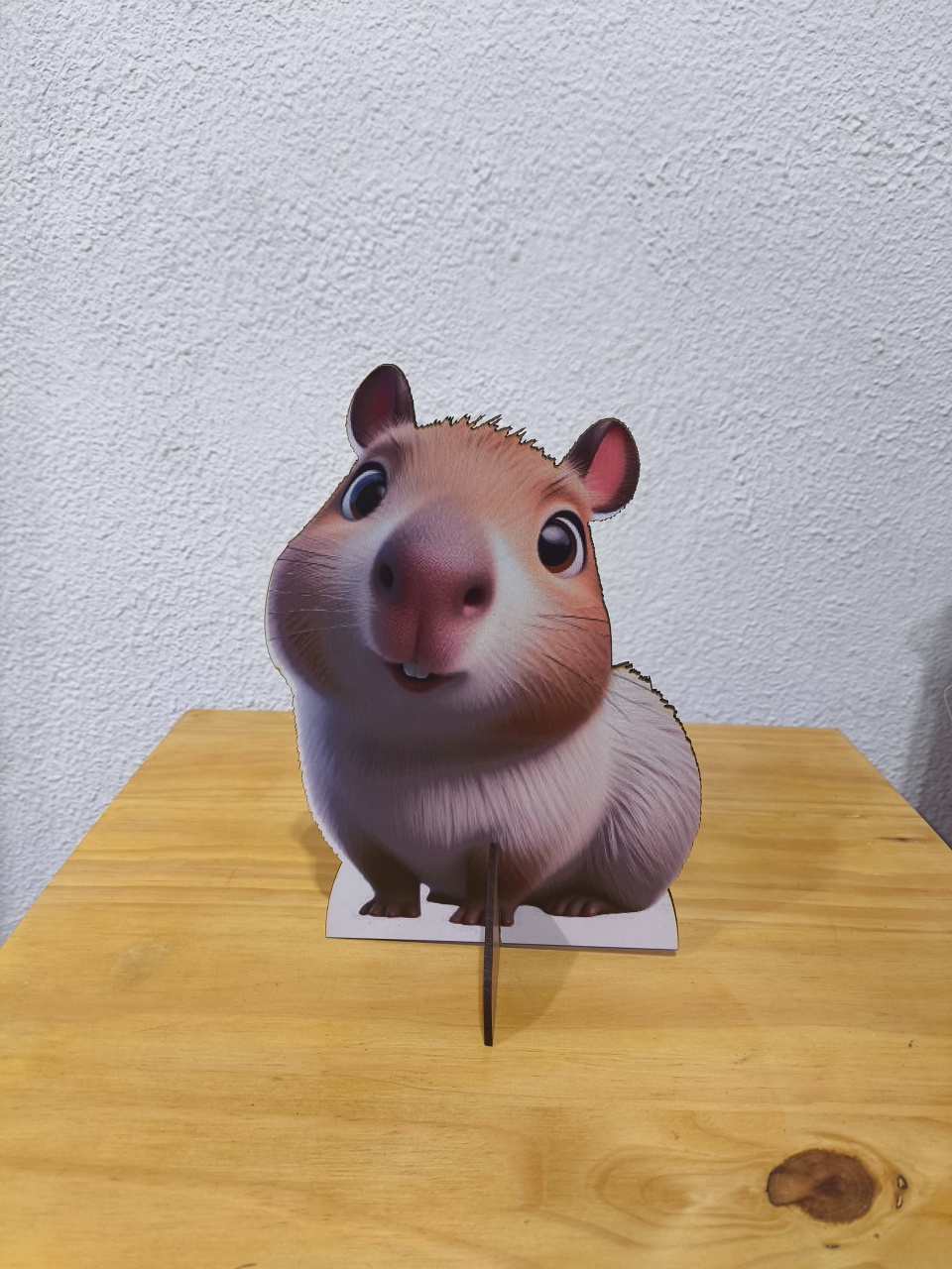 Display Capivara Cute 25Cm Olhinhos  - Baloesfeitosdesonhos 