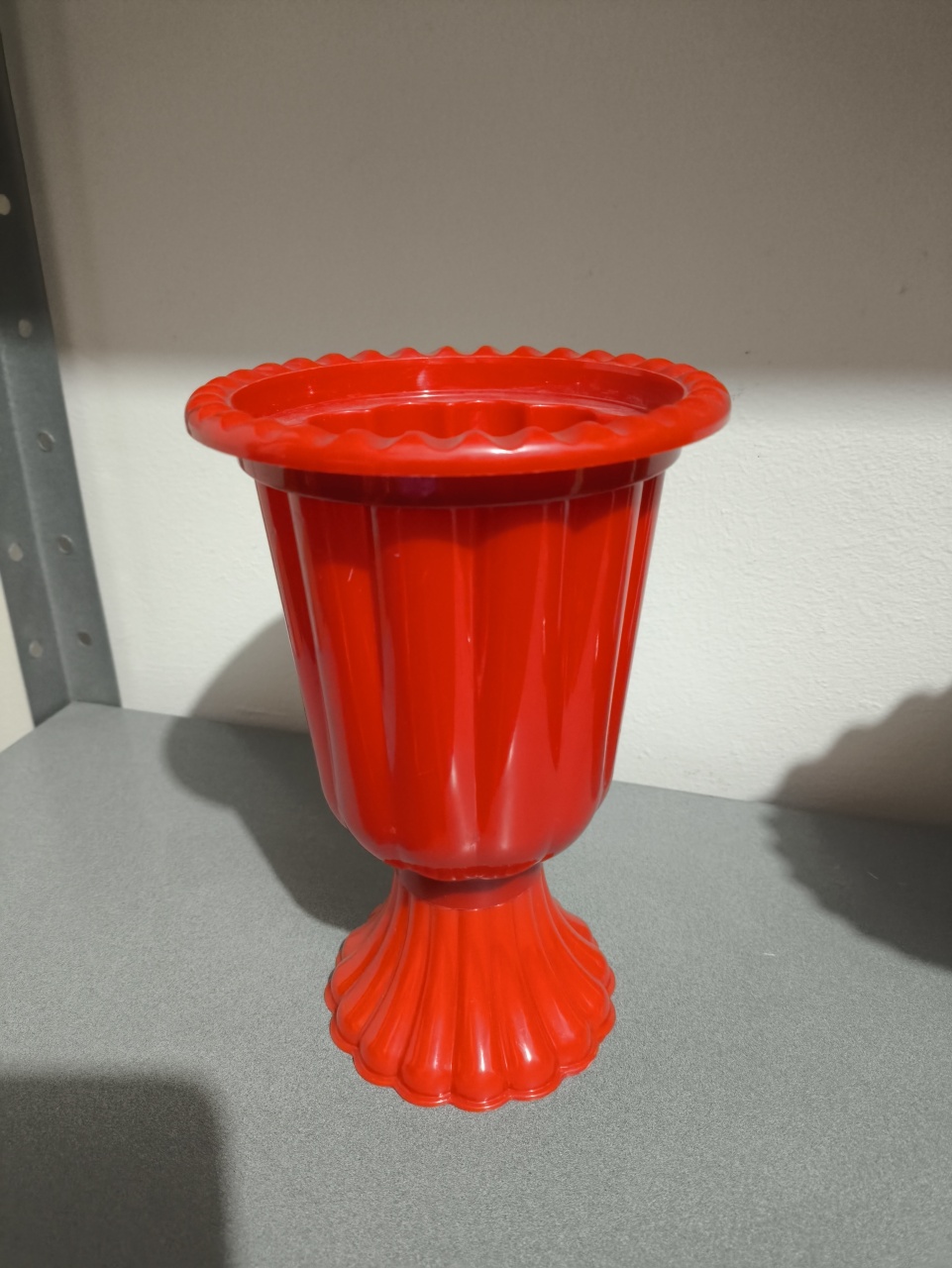Vaso Grego Vermelho 25Cm - Baloesfeitosdesonhos 