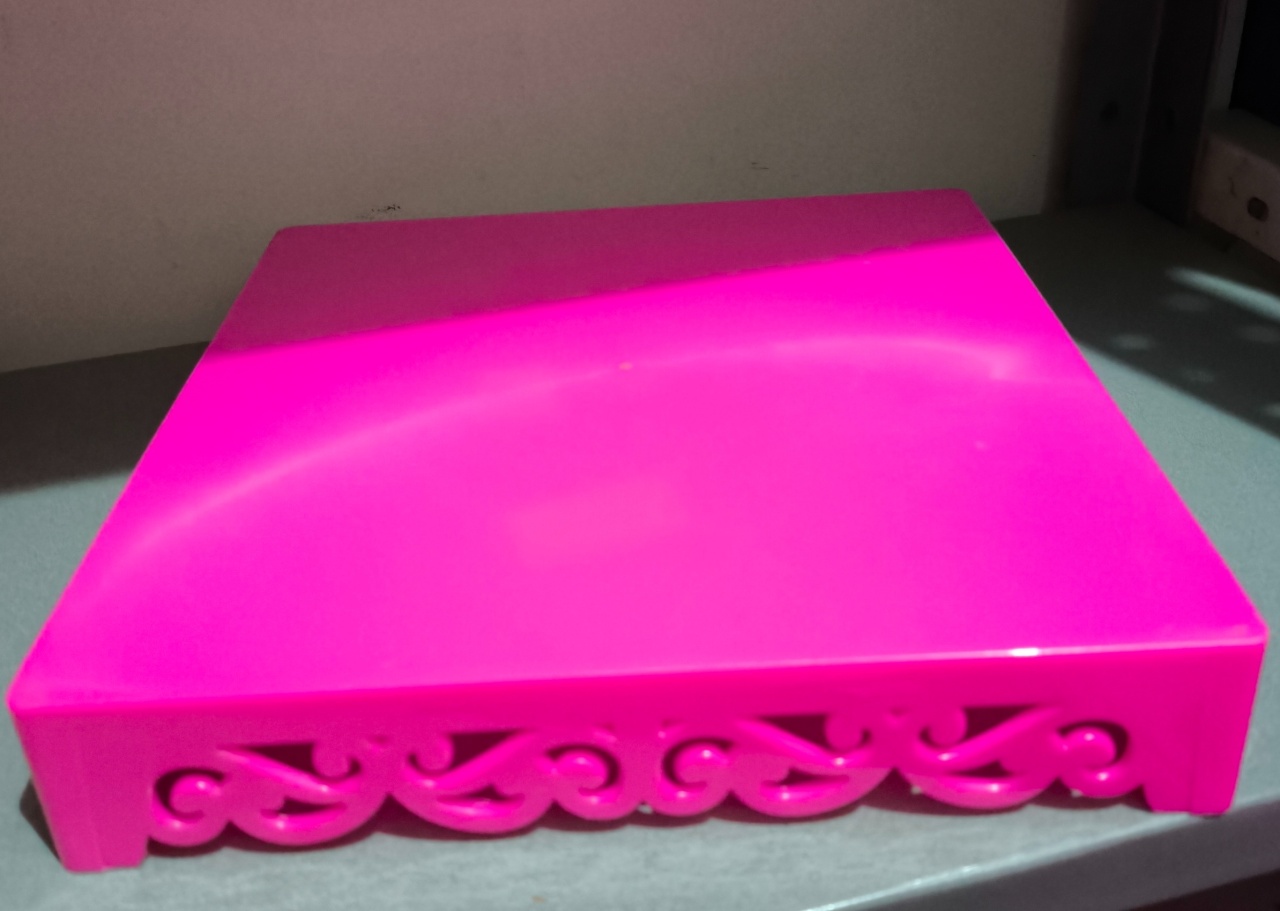 Doceira Quadrada Arabesco 30Cm - Baloesfeitosdesonhos 