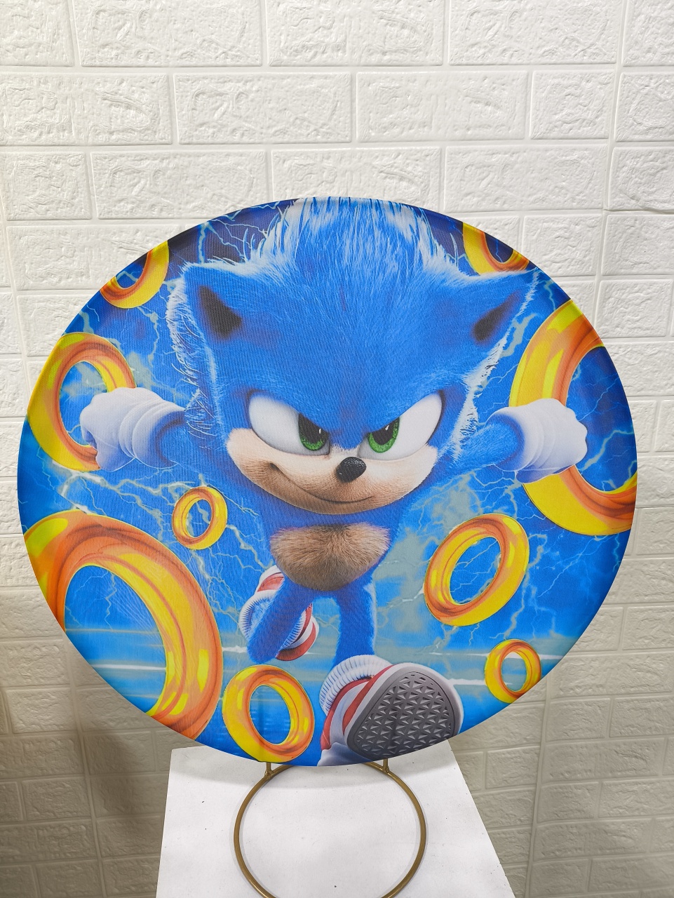 Mini Painel 50X50 Sonic 1 - Baloesfeitosdesonhos 