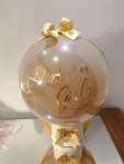Balão Personalizado Revelação 18' Polegadas Com Sapatinho Flutuante - imagem 1