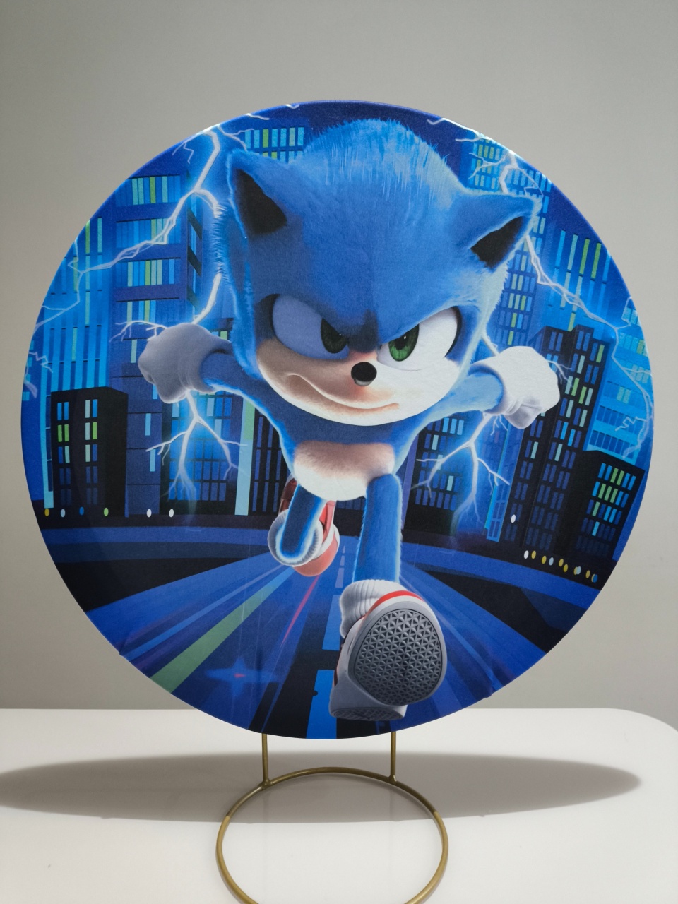 Painel de Mesa 50X50 Sonic - Baloesfeitosdesonhos 