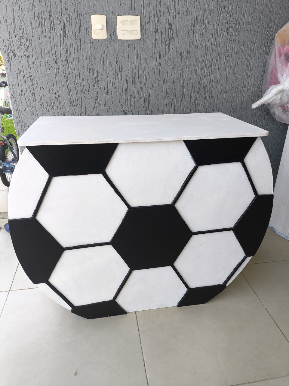 Mesa Bola 0.80 Altura - Baloesfeitosdesonhos 