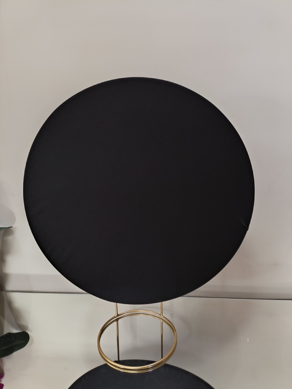 Mini Painel Preto Liso3 - Baloesfeitosdesonhos 