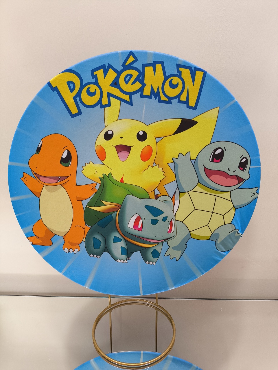 Mini Painel Pokémon Baby 50X50 - Baloesfeitosdesonhos 