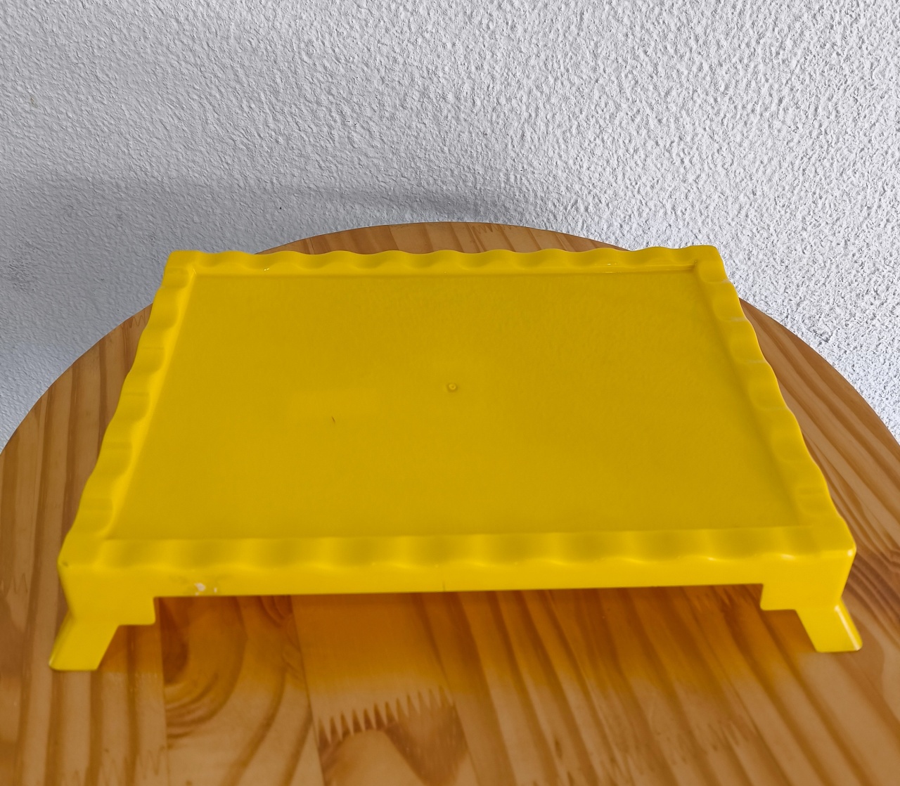 Doceira Retangular Amarela 25Cm - Baloesfeitosdesonhos 