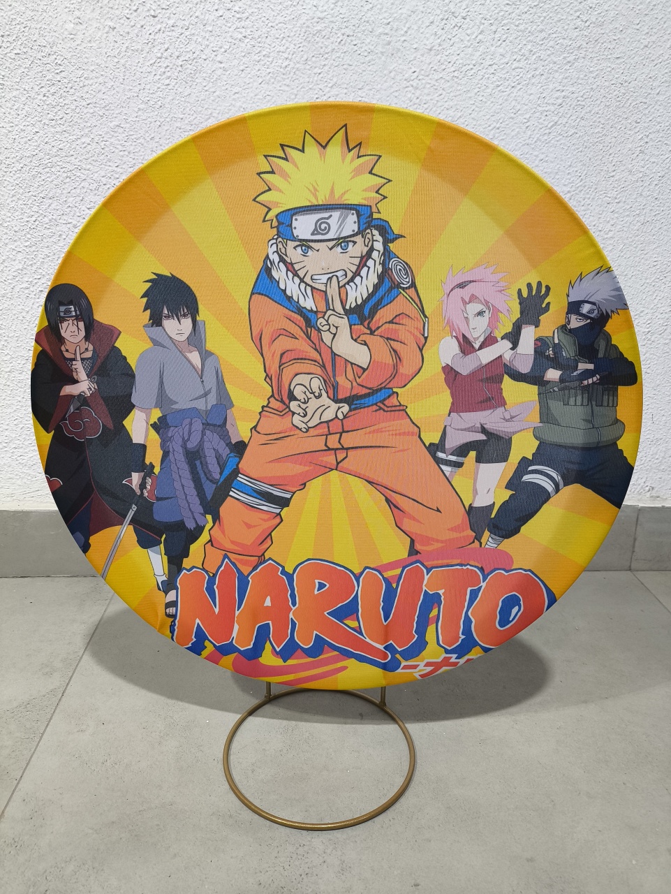 Mini Painel Naruto 50X50 - Baloesfeitosdesonhos 