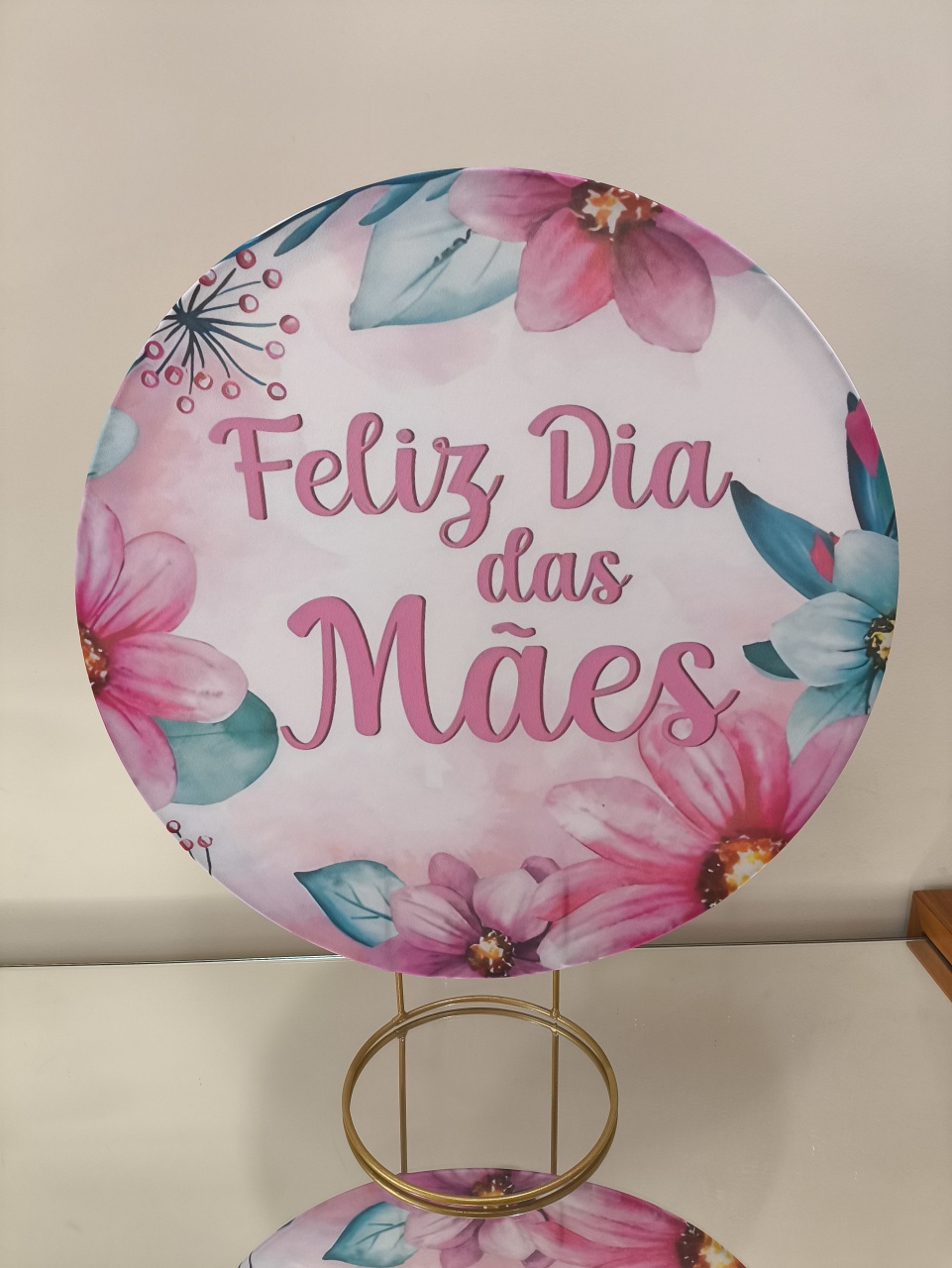 Mini Painel Dia das Mães 50X50 - Baloesfeitosdesonhos 