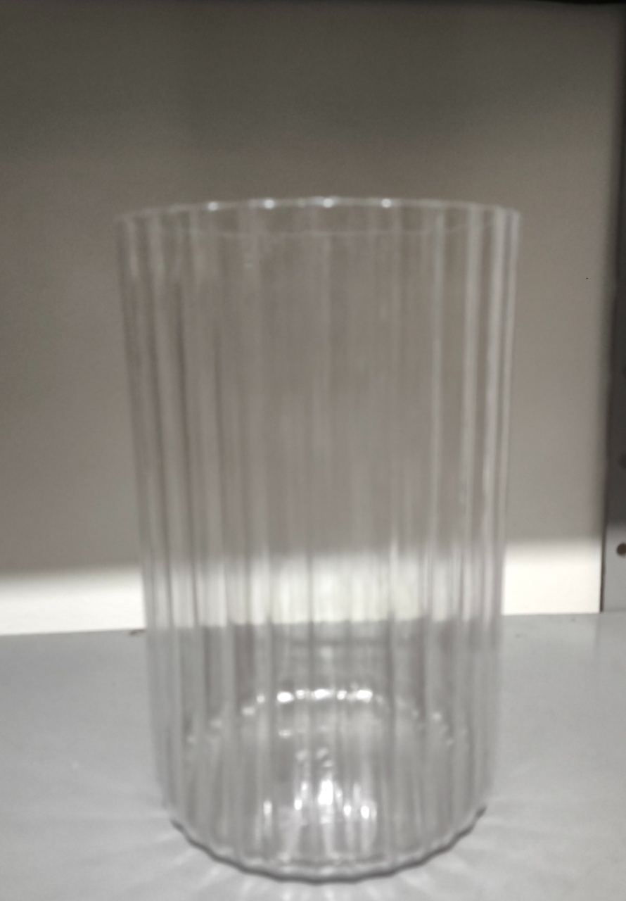 Vaso Transparente 30Cm - Baloesfeitosdesonhos 