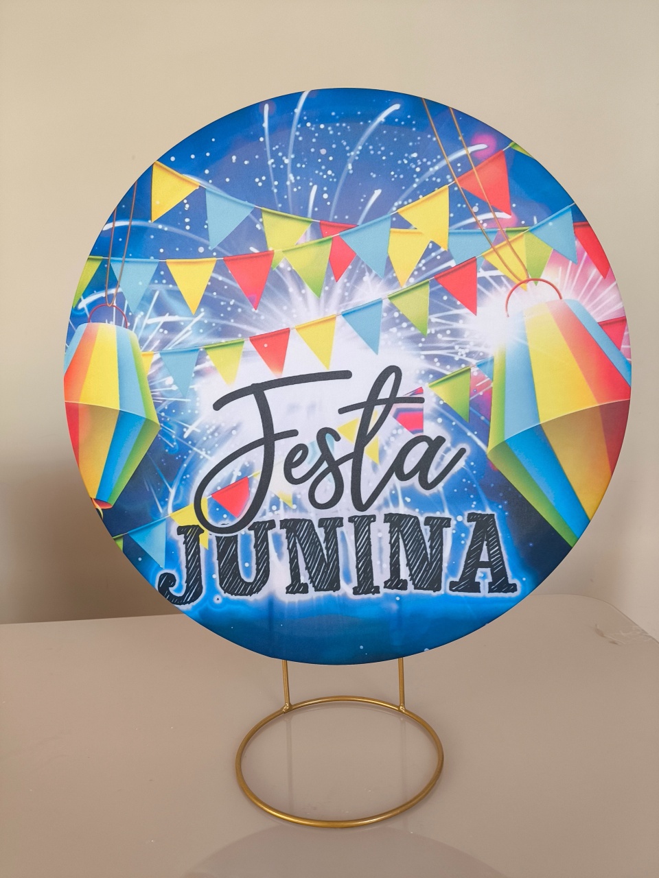 Mini Painel 50X50 Festa Junina  - Baloesfeitosdesonhos 