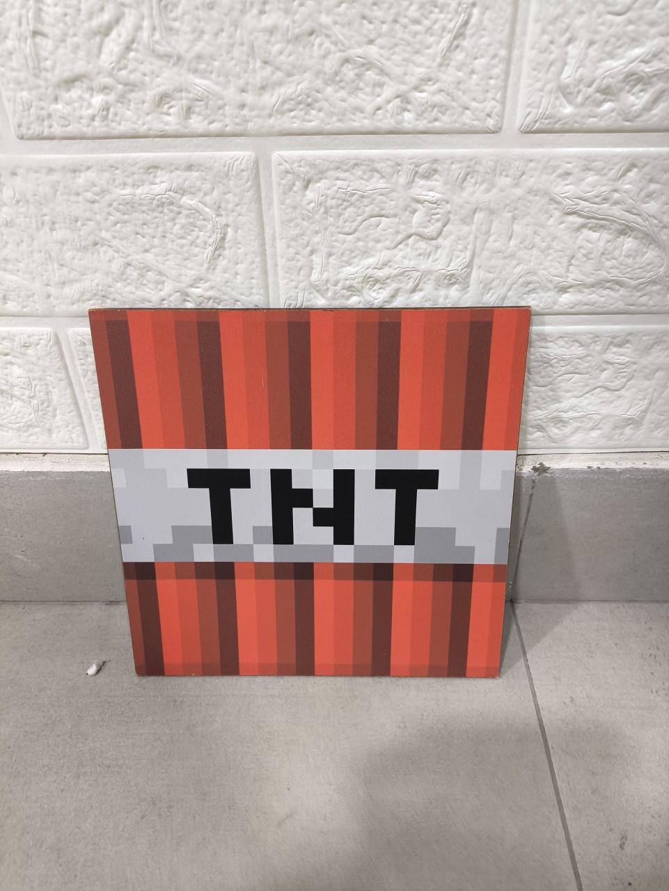 Display Simples Tnt Minecraft - Baloesfeitosdesonhos 