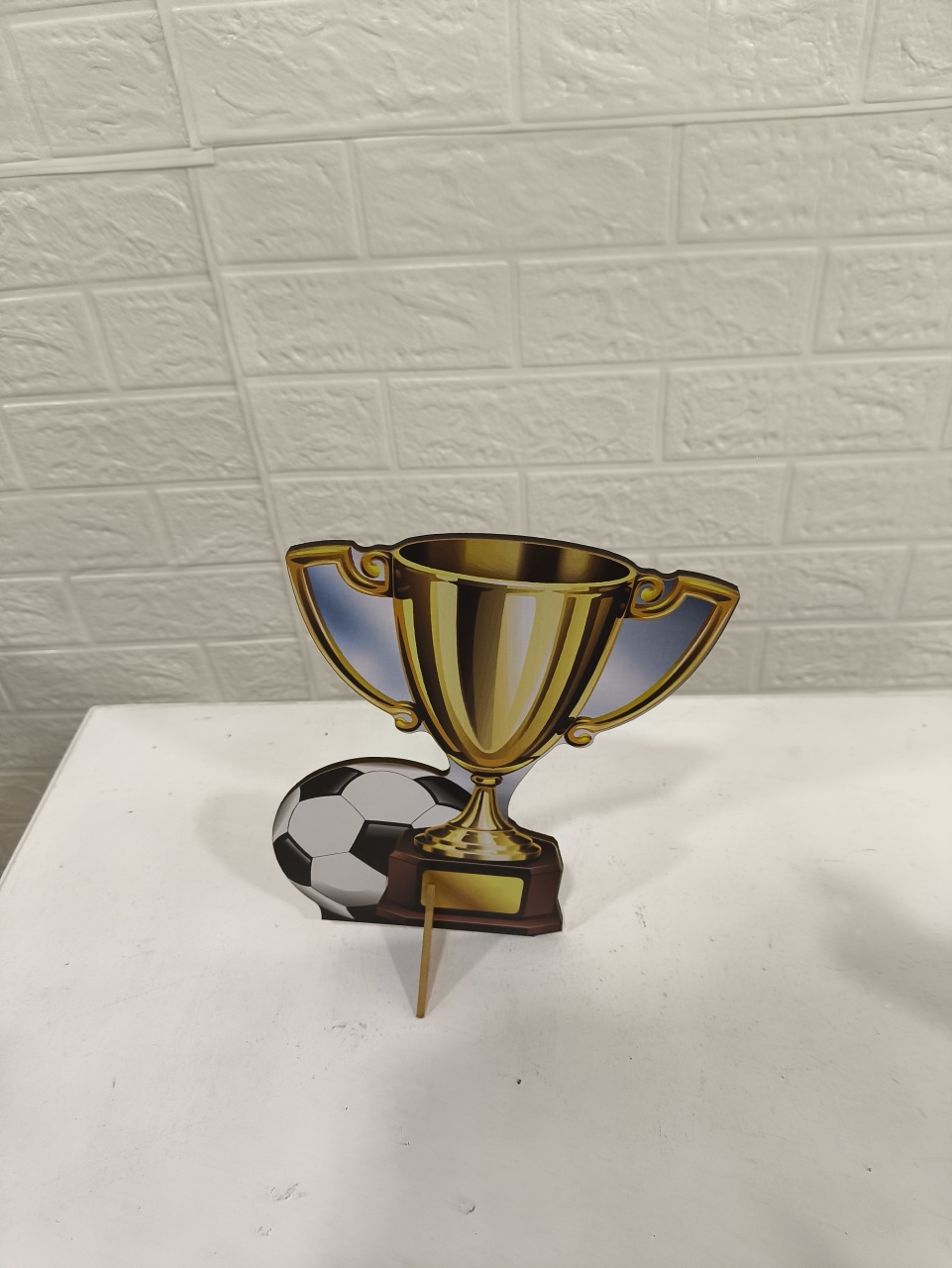 Display Simples Taça Com Bola - Baloesfeitosdesonhos 