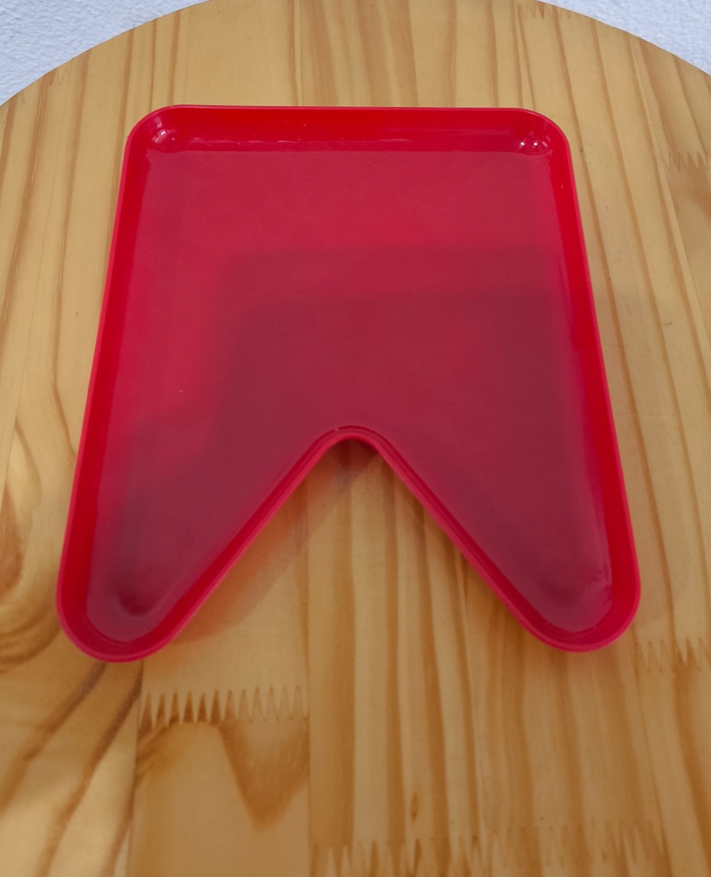 Doceira Bandeirinha Vermelho 15X15Cm - Baloesfeitosdesonhos 