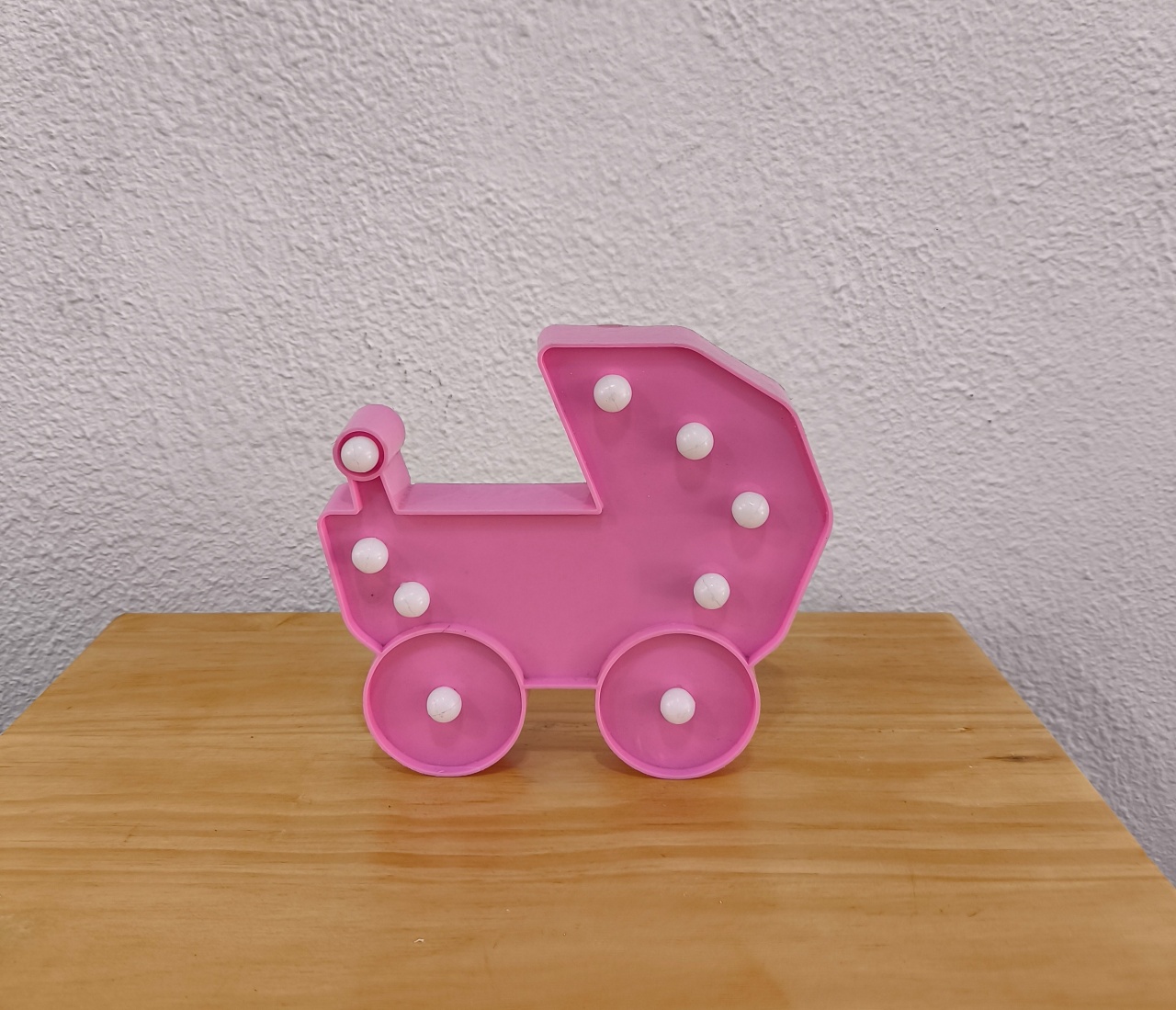 Luminária de Mesa Carrinho de Bebê  - Baloesfeitosdesonhos 