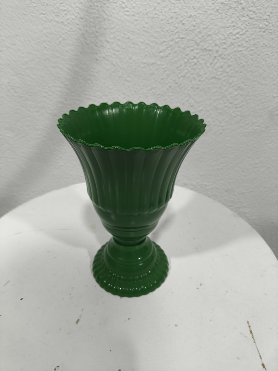 Vaso Verde Folha 20Cm - Baloesfeitosdesonhos 