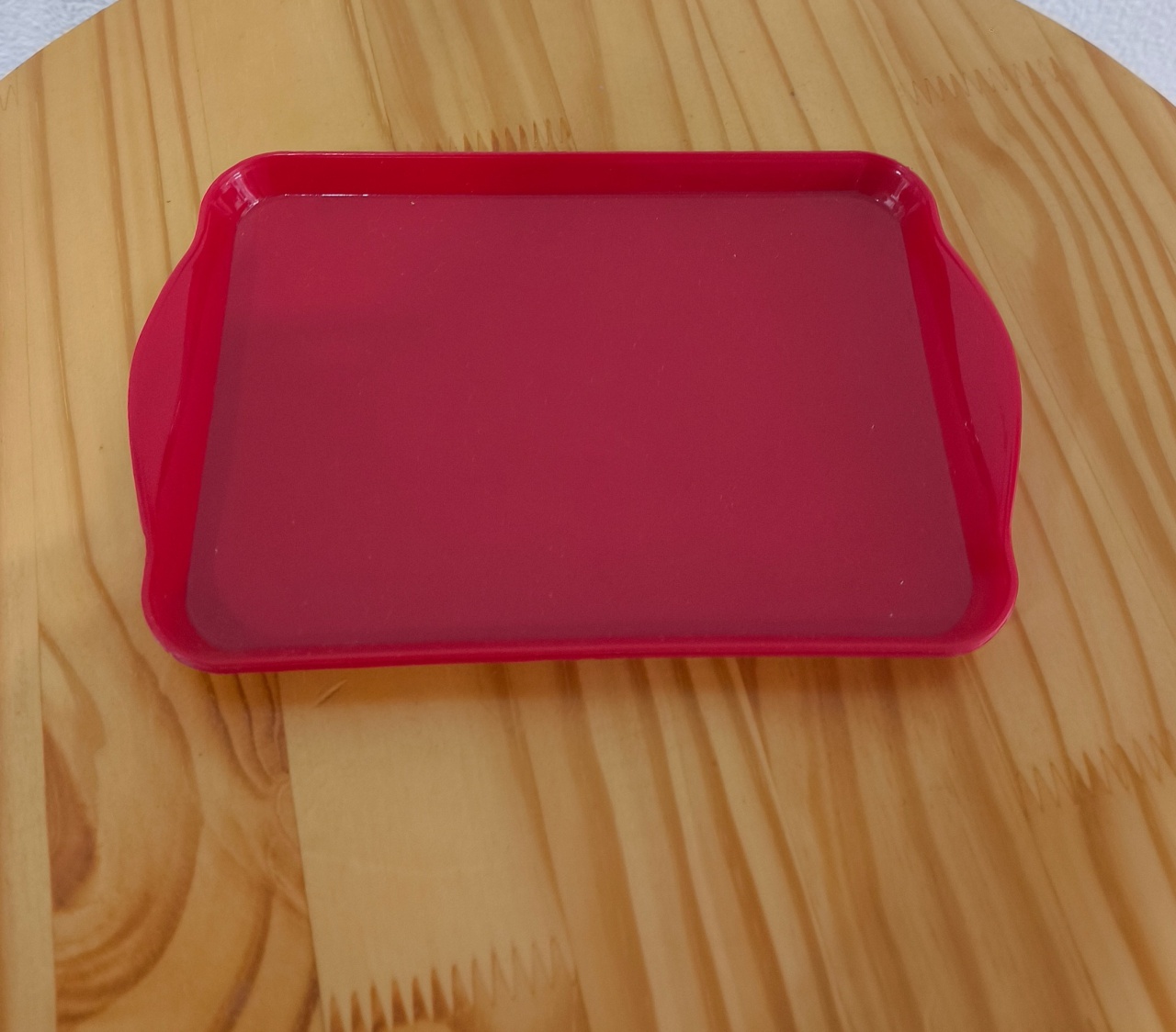 Doceira Retangular Baixa Vermelho  - Baloesfeitosdesonhos 