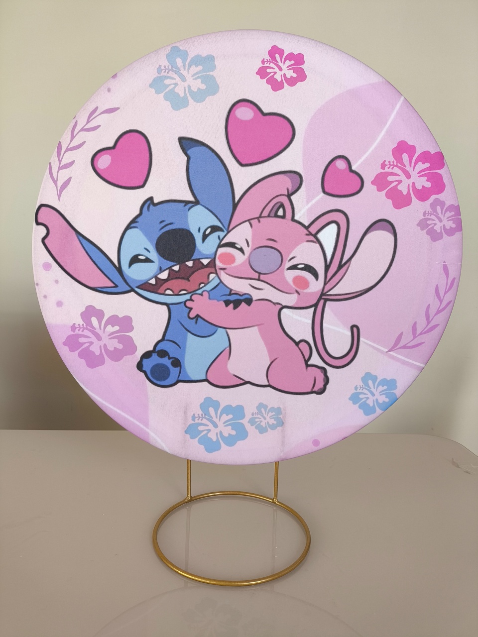 Mini Painel 50X50  Stich - Baloesfeitosdesonhos 