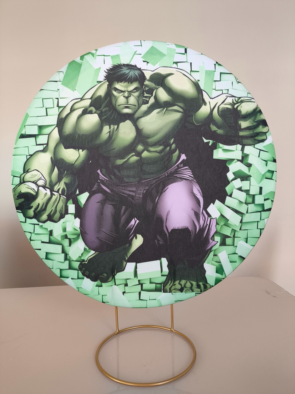 Mini Painel Hulk - Baloesfeitosdesonhos 
