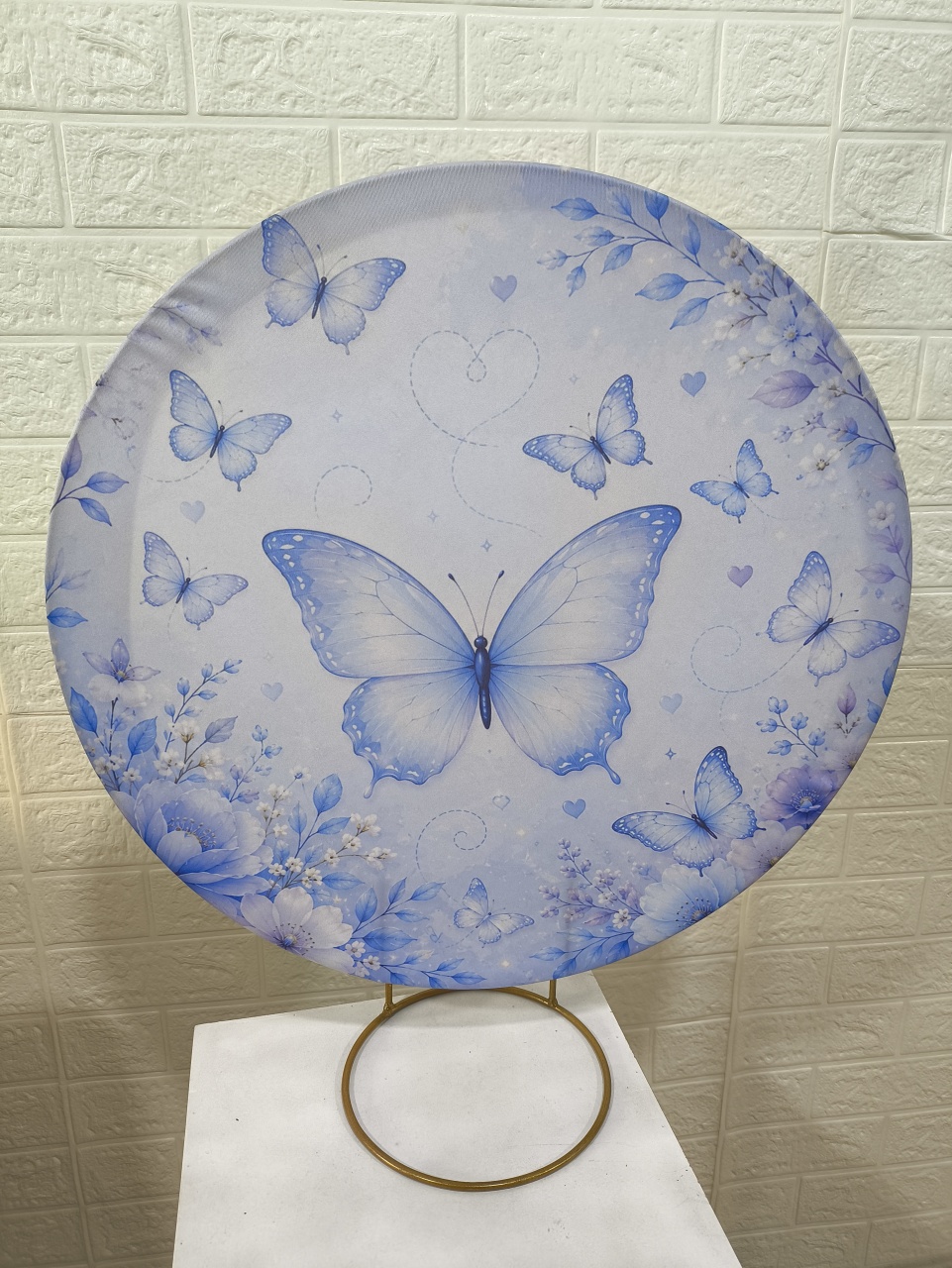 Mini Painel 50X50 Borboleta Lilas - Baloesfeitosdesonhos 