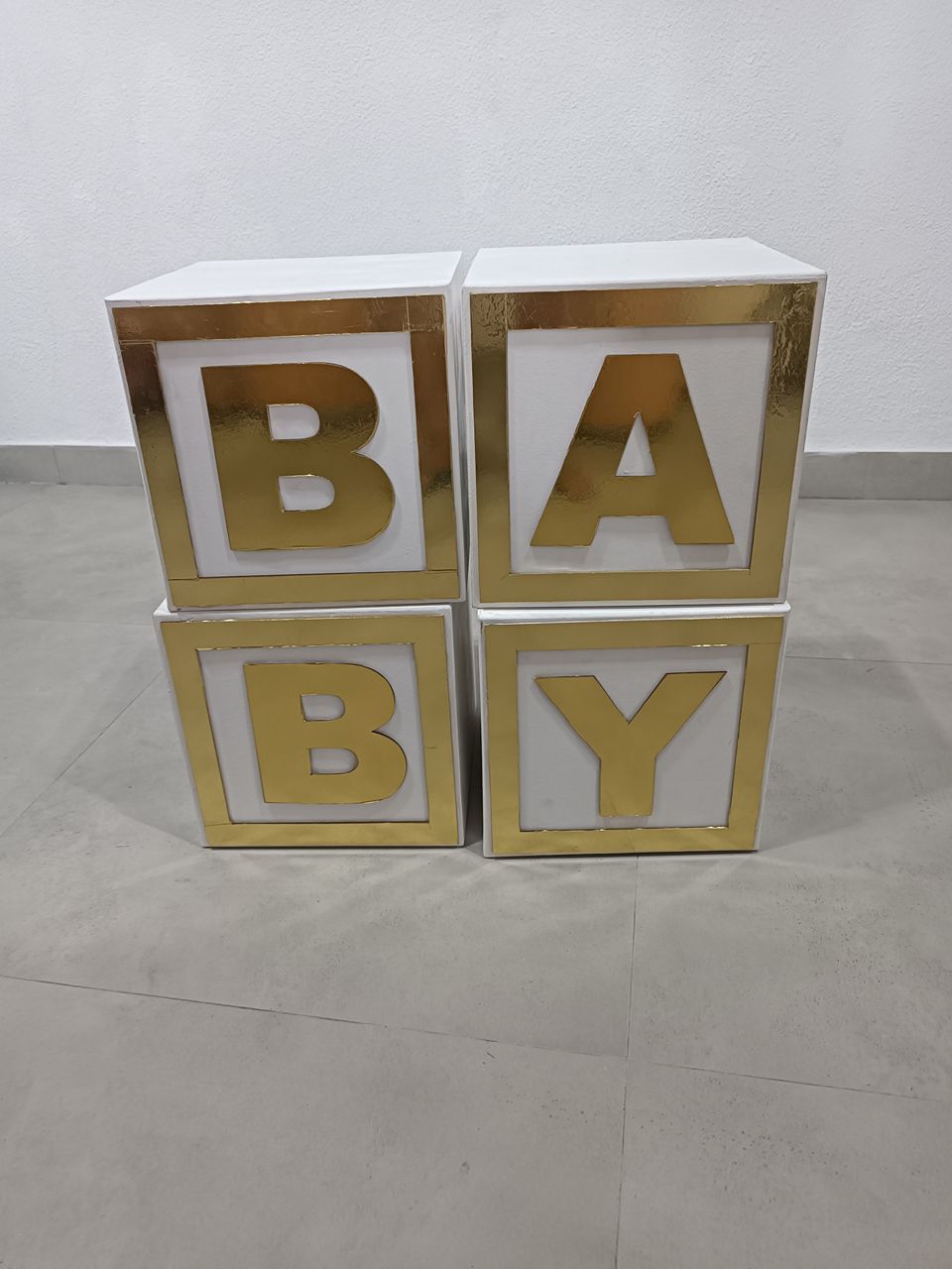 Cubo Baby Grande  - Baloesfeitosdesonhos 