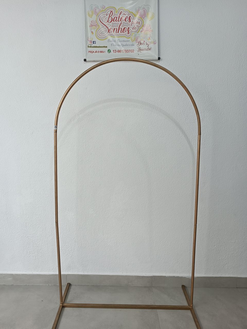 Arco Romano 1,80Cm - Baloesfeitosdesonhos 
