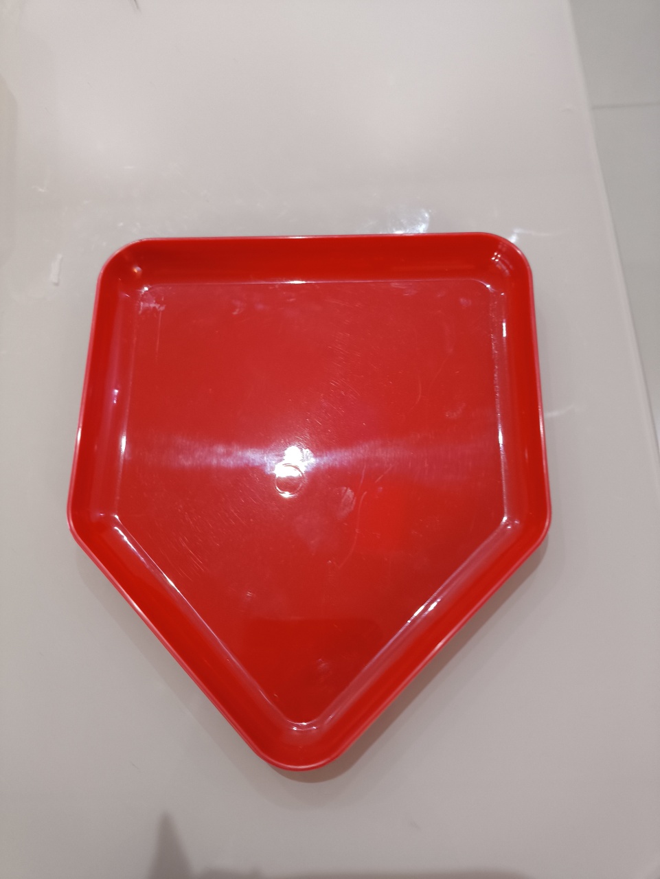 Doceira Bandeirinha Triângulo 12Cm Vermelho - Baloesfeitosdesonhos 