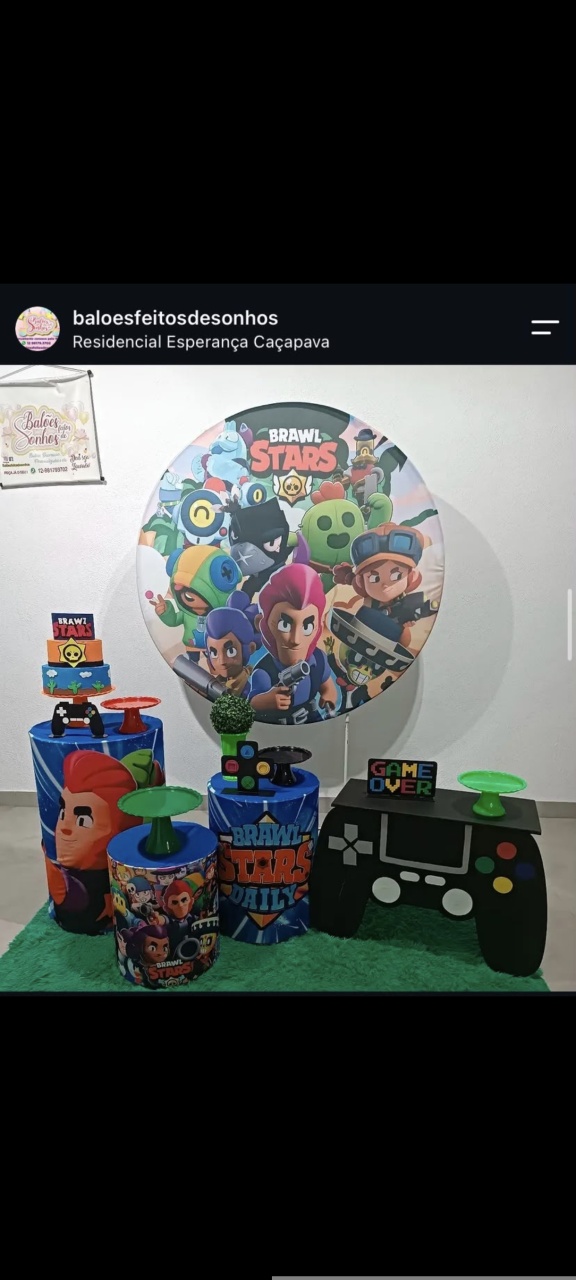 Kit Festejar P Braws Star - Baloesfeitosdesonhos 