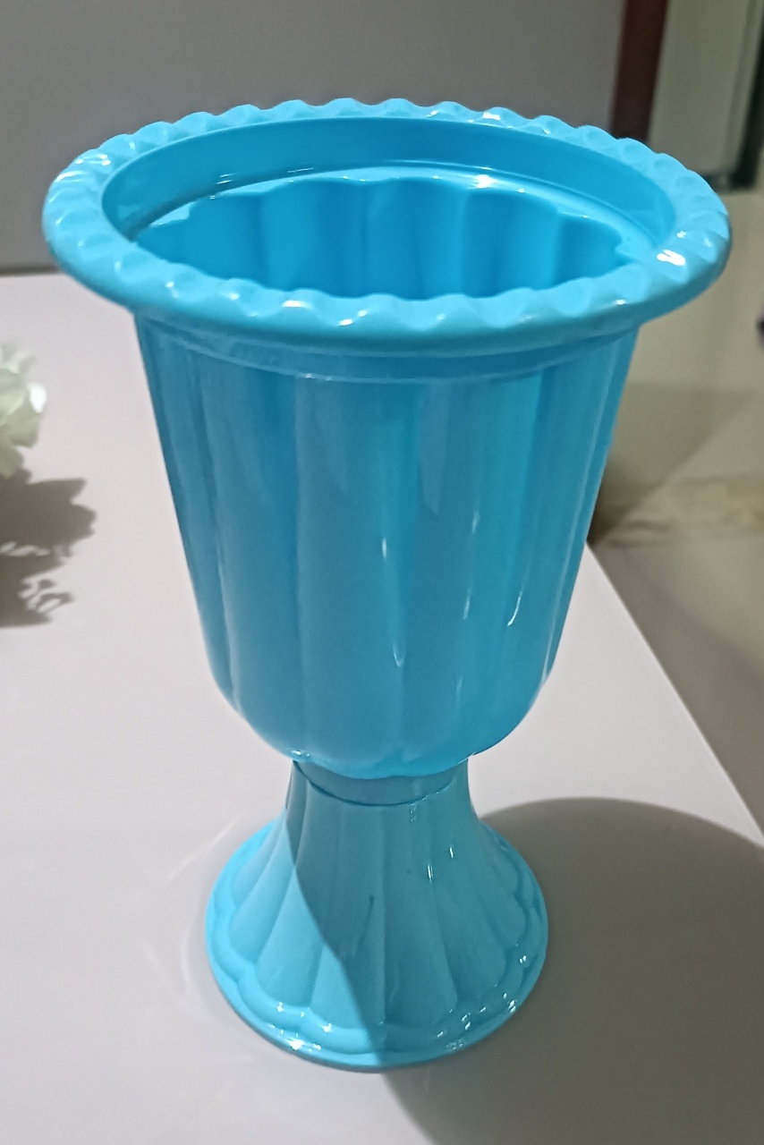 Vaso Azul Bebe M - Baloesfeitosdesonhos 