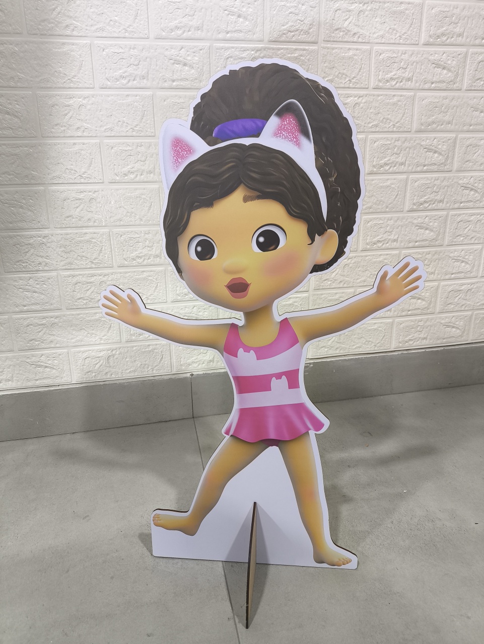 Display Simples 0.60Cm Casa da Gabi -Bailarina - Baloesfeitosdesonhos 