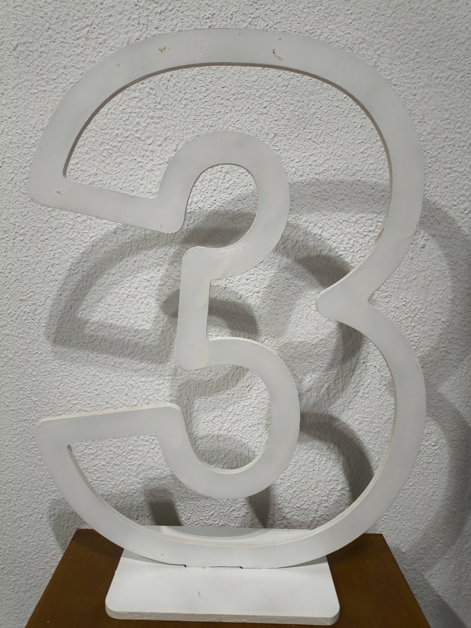 Display Número 3, 60Cm - Baloesfeitosdesonhos 