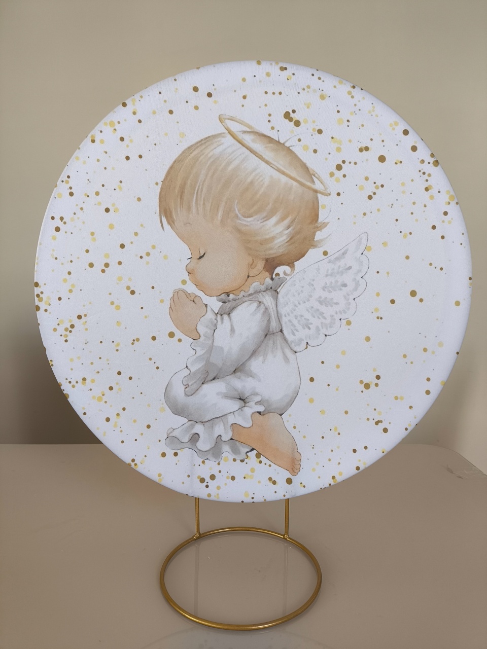 Mini Painel Anjo da Guarda - Baloesfeitosdesonhos 