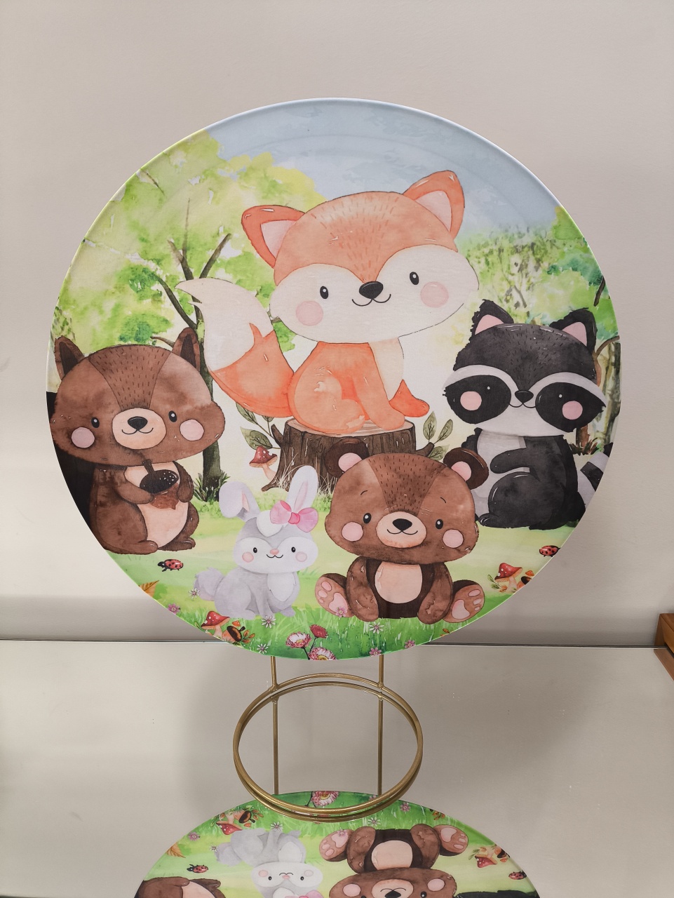 Mini Painel Animais Bosque - Baloesfeitosdesonhos 