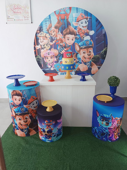 Kit Festejar Patrulha Novo 3 - Baloesfeitosdesonhos 