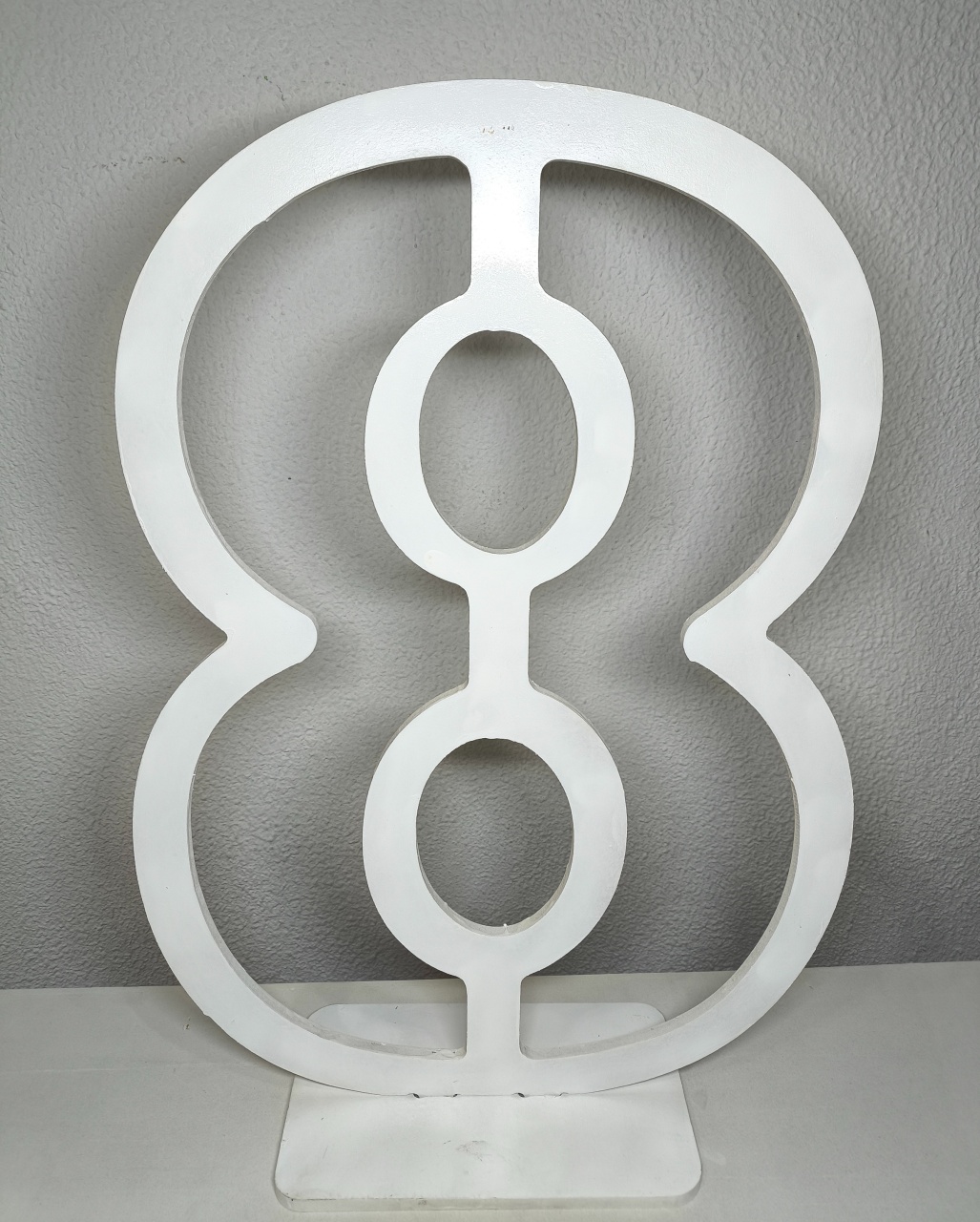 Display Número 8, 60Cm - Baloesfeitosdesonhos 