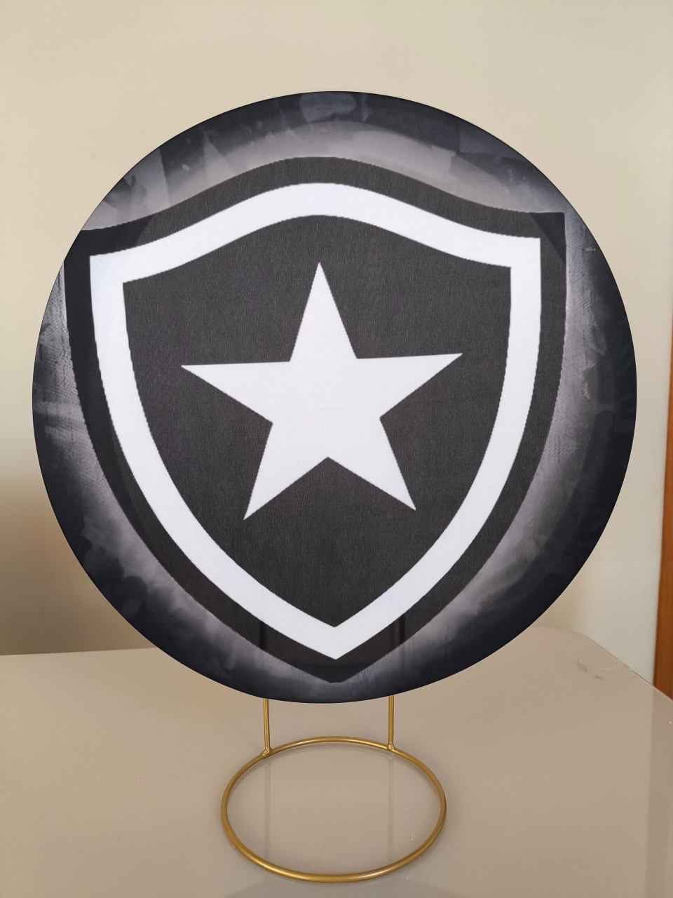 Mini Painel 50X50 Escudo Estrela  - Baloesfeitosdesonhos 