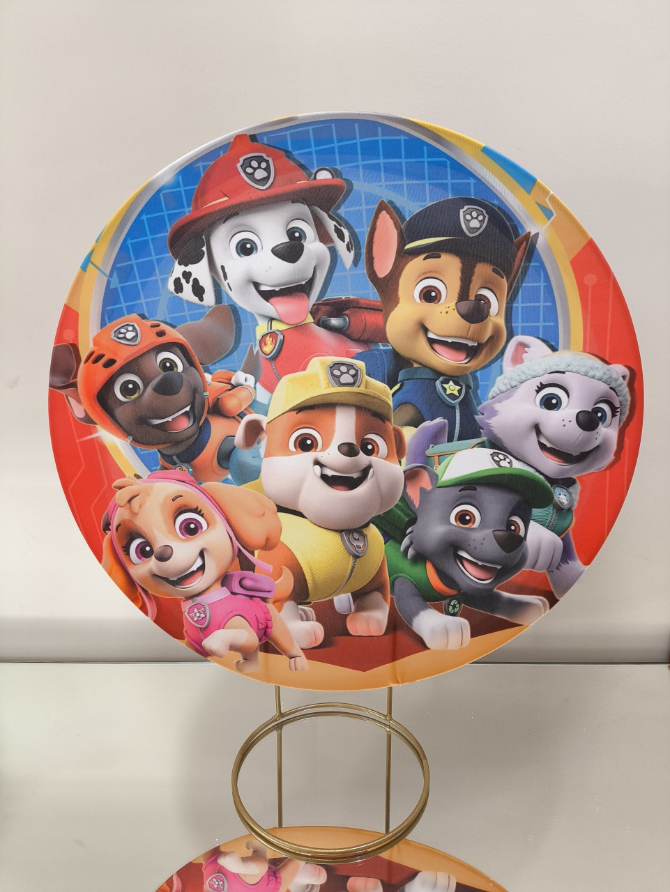 Mini Painel Patrulha Canina 50X50 - Baloesfeitosdesonhos 