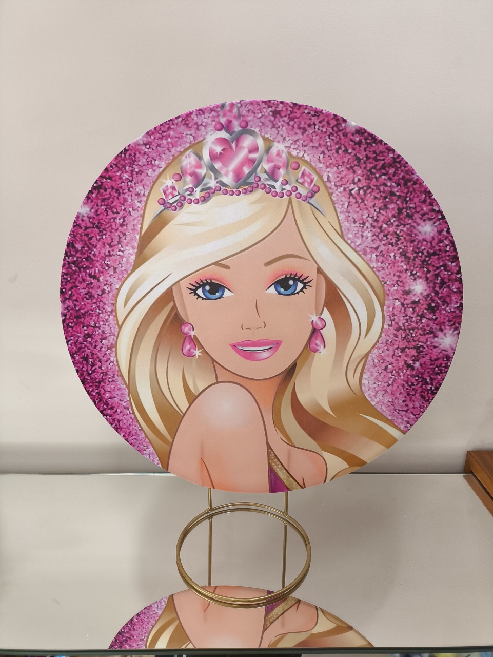 Mini Painel Barbie 50X50 - Baloesfeitosdesonhos 