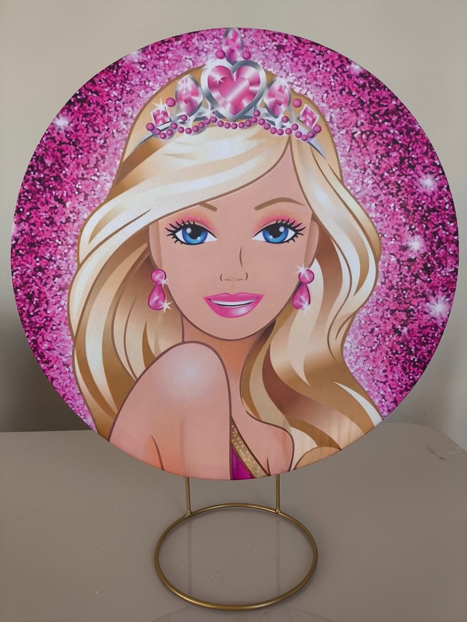 Mini Painel 50X50 Barbie  - Baloesfeitosdesonhos 