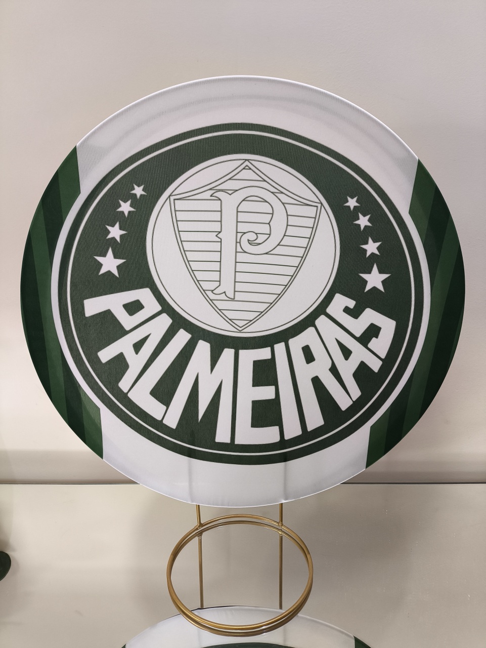 Mini Painel Palmeiras 50X50 - Baloesfeitosdesonhos 