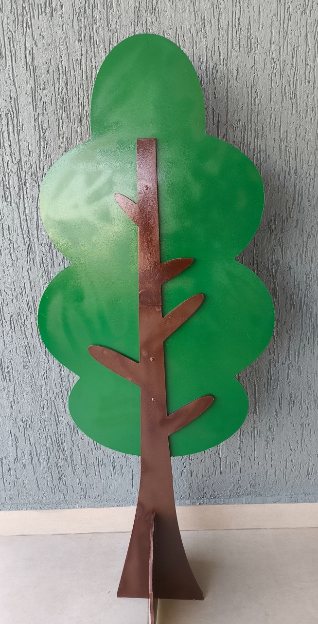 Árvore Mdf 1,60 Altura  - Baloesfeitosdesonhos 
