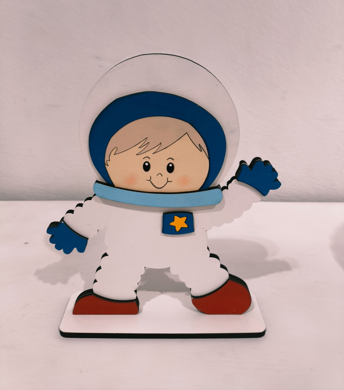 Display 3D Astronauta  - Baloesfeitosdesonhos 