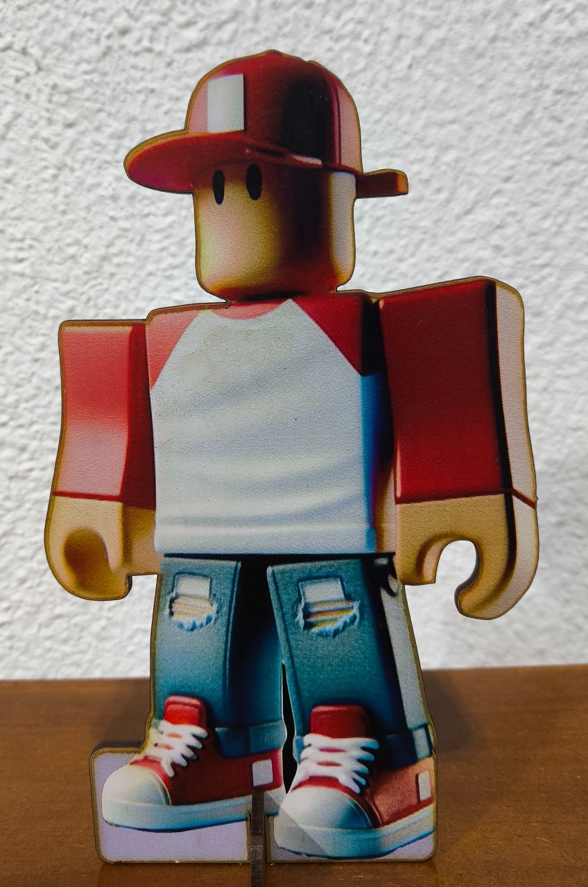 Display 20Cm, Personagem Roblox  - Baloesfeitosdesonhos 