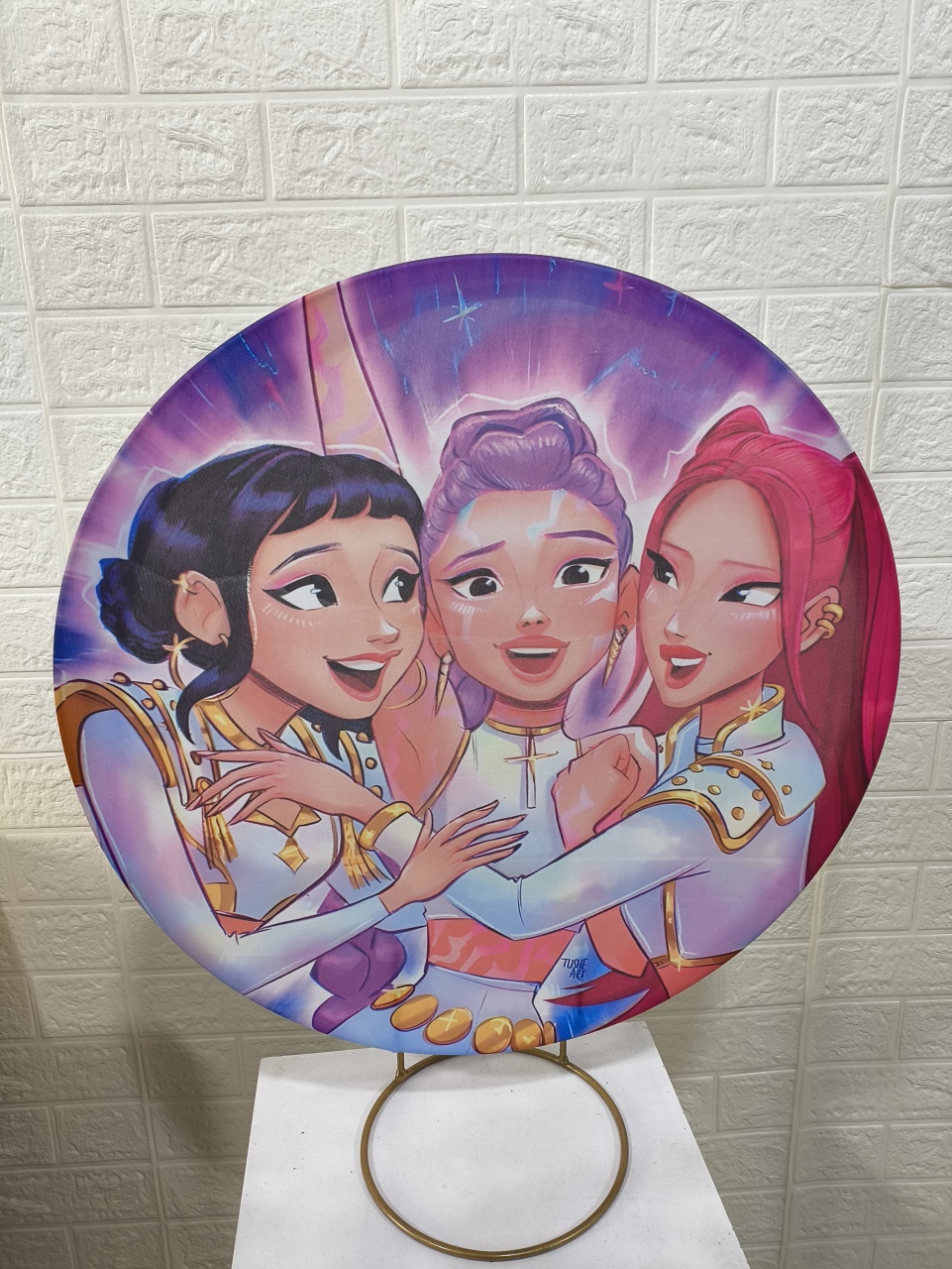 Mini Painel 50X50 Guerreiras Pop - Baloesfeitosdesonhos 