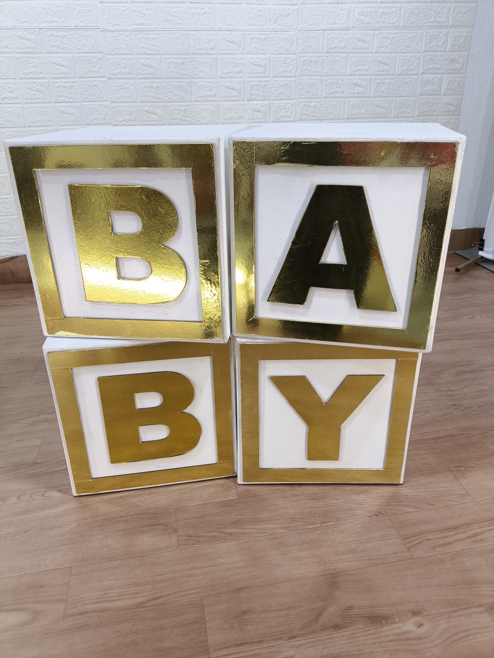 Cubo Baby Gigante - Baloesfeitosdesonhos 