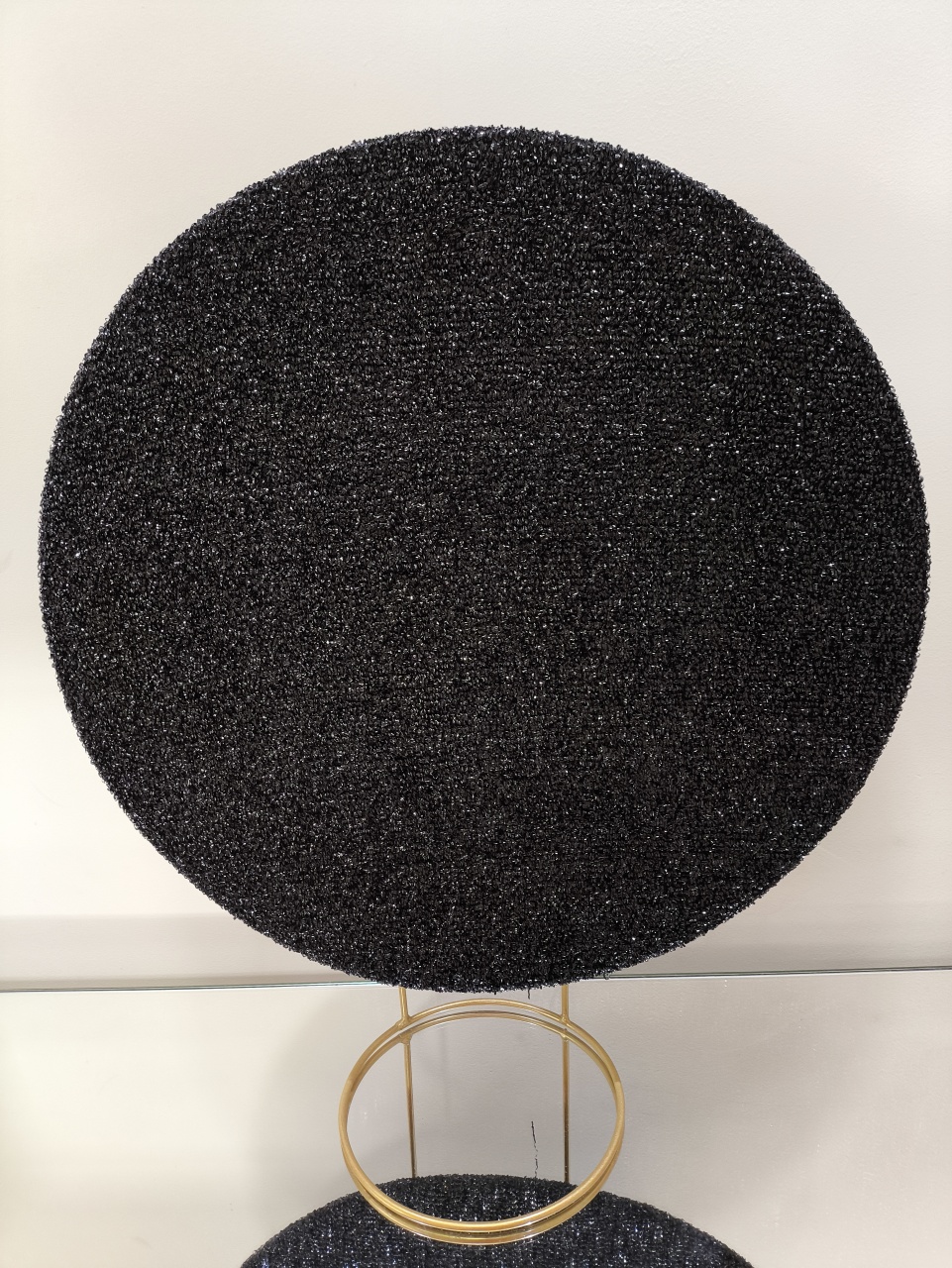 Mini Painel Preto Brilhante 50X50 - Baloesfeitosdesonhos 
