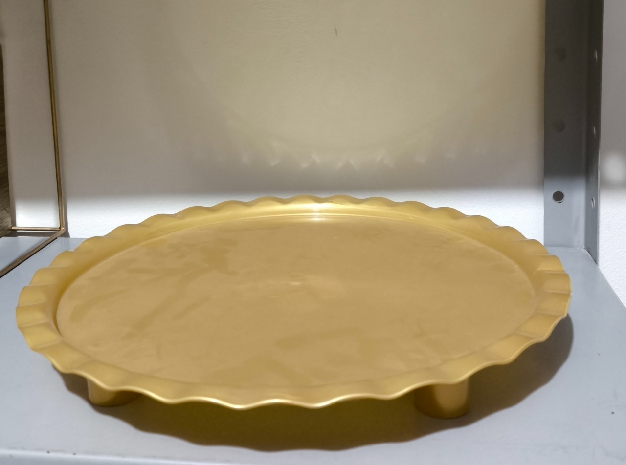 Doceira Dourada Boleada 25Cm Pe Baixo  - Baloesfeitosdesonhos 