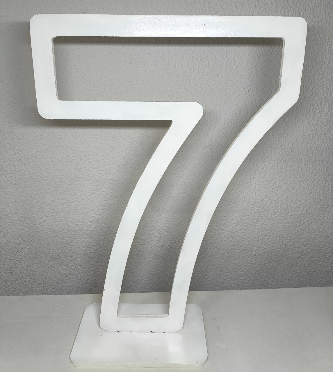 Display Número 7, 60Cm - Baloesfeitosdesonhos 