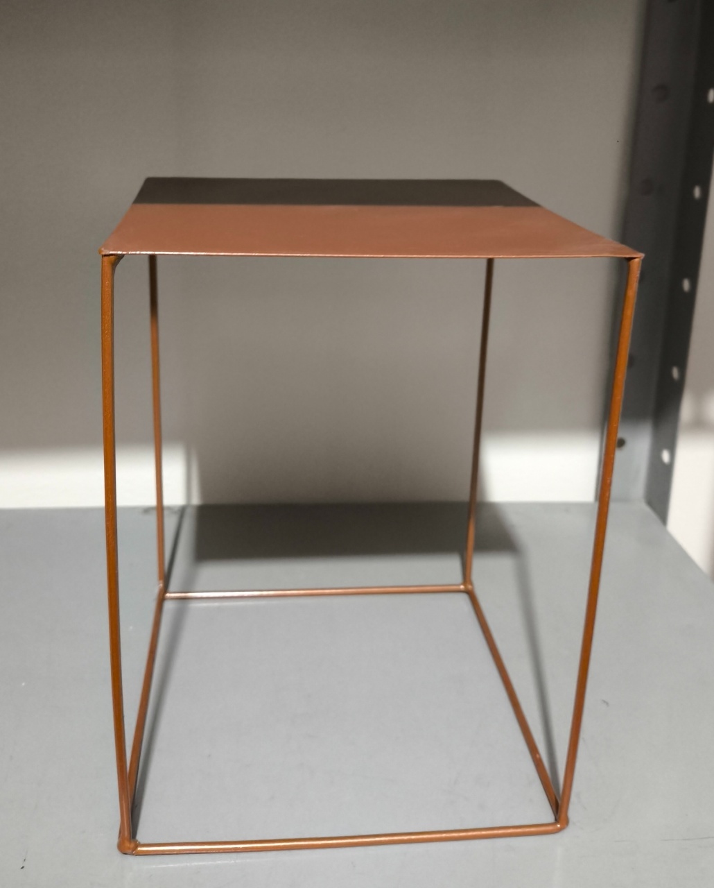 Doceira Aramada Rose Gold Alta Quadrada - Baloesfeitosdesonhos 